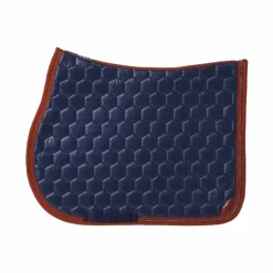Animo Italia - Tapis de selle Walzer marine/ bordeaux