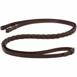 Antarès Sellier - Rênes tressées Signature Sport havane