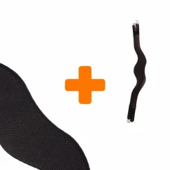 Antarès Sellier - Sangle Signature hunter anatomique noir et doublure