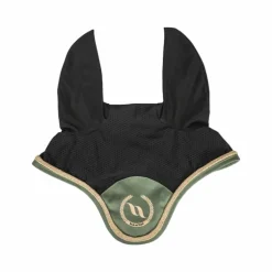 Back On Track - Bonnet pour chevaux Night noir/ olive