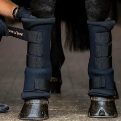 Back On Track - Guêtres d'écurie royales noir x2