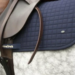 Back On Track - Tapis de selle N°I Jumping marine