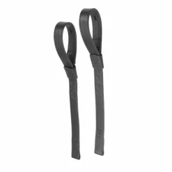 Bates - Étrivières cuir/synthétique noir