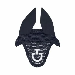 Cavalleria Toscana - Bonnet pour chevaux CT crochet earnet marine