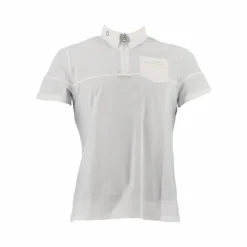 Cavalleria Toscana - Chemise de concours manches courtes homme blanc