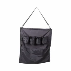 Cavalleria Toscana - Sac à bandes imperméable noir logo blanc