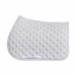 Cavalleria Toscana - Tapis de selle Embrodery Quilted light grey