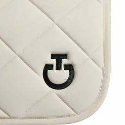 Cavalleria Toscana - Tapis de selle Diamond Quilted Jersey vanille