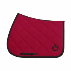 Cavalleria Toscana - Tapis de selle Diamond Quilted Jersey framboise