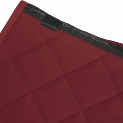 Cavalleria Toscana - Tapis de selle Diamond Quilted Jersey bordeaux