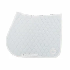 Cavalleria Toscana - Tapis de selle Circular Quilted Jersey bleu pastel