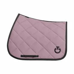 Cavalleria Toscana - Tapis de selle Diamond Quilted Jersey lilas