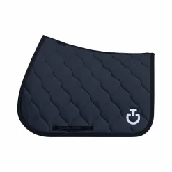 Cavalleria Toscana - Tapis de selle New Circular Quilted Jersey marine