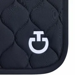Cavalleria Toscana - Tapis de selle New Circular Quilted Jersey marine