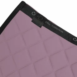 Cavalleria Toscana - Tapis de selle Diamonds and Lines lilas