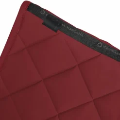 Cavalleria Toscana - Tapis de dressage Diamond Quilted bordeaux