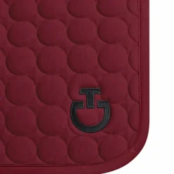 Cavalleria Toscana - Tapis de selle Circle bordeaux