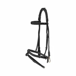 Dyon - Bridon d'entraînement Tressé Working By Dy'on noir