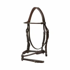 Dyon - Bridon en cuir rond Working By Dy'on têtière anatomique havane