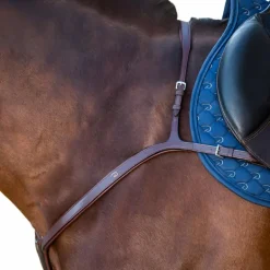 Dyon - Collier de chasse long pont New English Collection brun