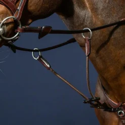 Dyon - Fourchette de martingale à anneaux élastique New English Collection brun