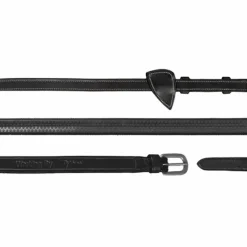 Dyon - Rênes caoutchouc 1/2 Working by Dyon noir