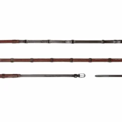 Dyon - Rênes Howlett 3 D Caoutchouc 1/2 avec 7 arrêtoirs Working by Dyon brun