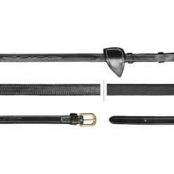 Dyon - Rênes Hunter 1/2 D Collection noir