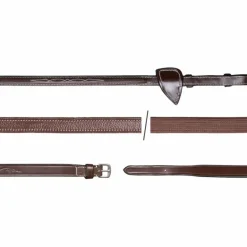 Dyon - Rênes Hunter 1/2 US Collection marron