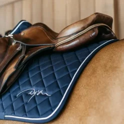 Dyon - Tapis de selle Diamond marine