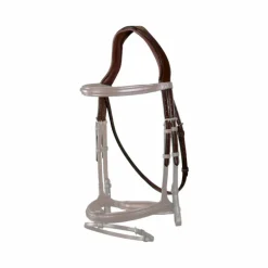 Dyon - Têtière avec sous-gorge New English Collection brun