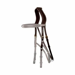 Dyon - Têtière pour hackamore D Collection marron