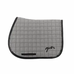 Eden by Pénélope - Tapis de selle Pied-de-poule noir