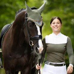 Equestrian Stockholm - Bonnet pour chevaux Striking Valley vert
