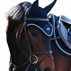 Equestrian Stockholm - Bonnet pour cheval Midnight Blue