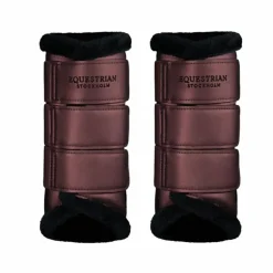 Equestrian Stockholm - Guêtres fermées Endless Glow marron x2