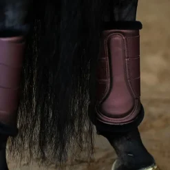 Equestrian Stockholm - Guêtres fermées Endless Glow marron x2