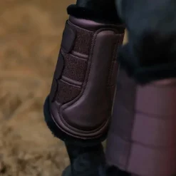 Equestrian Stockholm - Guêtres fermées Endless Glow marron x2