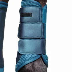 Equestrian Stockholm - Guêtres fermées Classic Mesh Teal Blue