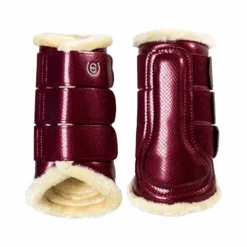 Equestrian Stockholm - Guêtres de dressage Bordeaux x2