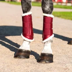 Equestrian Stockholm - Guêtres de dressage Bordeaux x2