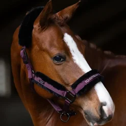 Equestrian Stockholm - Licol mouton et longe noir Black Raven