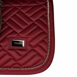 Equestrian Stockholm - Tapis de selle Crystal bordeaux