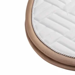 Equestrian Stockholm - Tapis de selle Modern White blanc/ sand