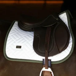 Equestrian Stockholm - Tapis de selle Striking Valley Modern blanc