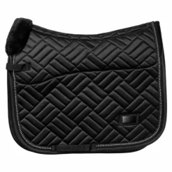Equestrian Stockholm - Tapis de dressage Crystal noir