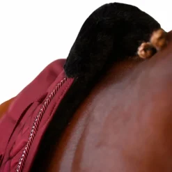 Equestrian Stockholm - Tapis de dressage Crystal bordeaux