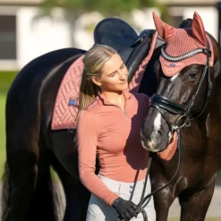 Equestrian Stockholm - Tapis de dressage Modern Coral