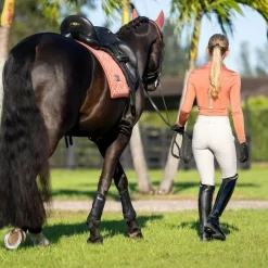 Equestrian Stockholm - Tapis de dressage Modern Coral