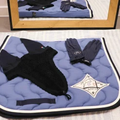 Equiline - Bonnet long pour chevaux marine